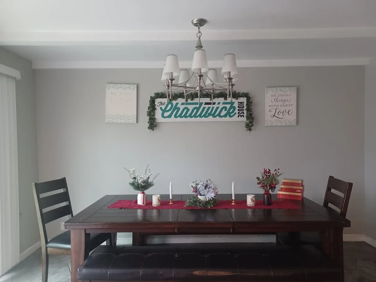 Interior of Losangeles sober living home — furniture