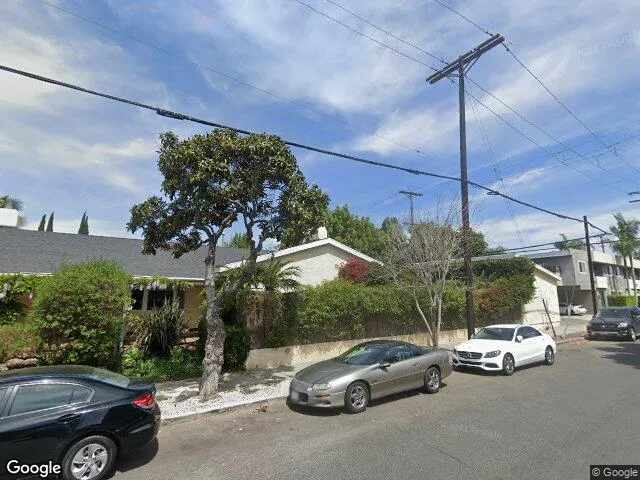 Exterior view of Losangeles sober living home — land vehicle