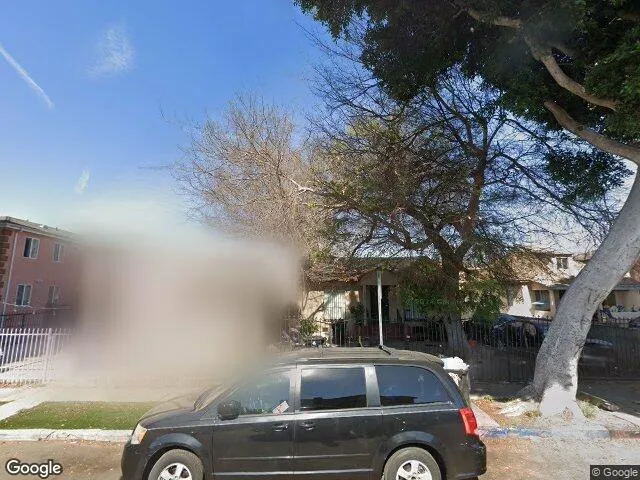 Exterior view of Losangeles sober living home — land vehicle