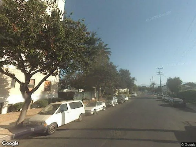 Exterior view of Losangeles sober living home — land vehicle